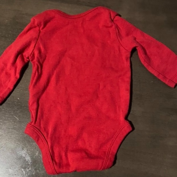 Carter's NB Christmas Onesie - Picture 2 of 2